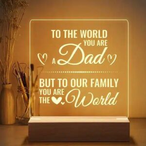 Father’s Day Acrylic LED Lamp