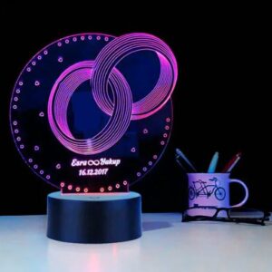 3D Ring LED Lamp