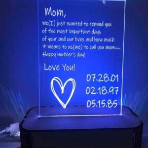 Custom Message LED Lamp