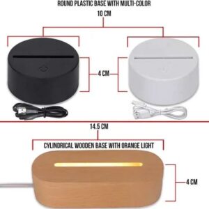 Peronalized 3D Heart Shaped Led Lamp
