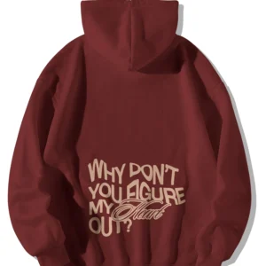 HEART OUT - THE 1975 - MAROON HOODIE