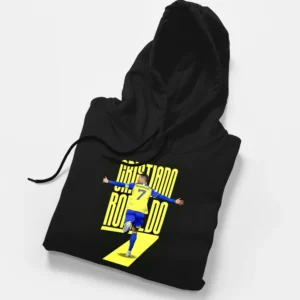 Cristiano Ronaldo CR7 Black Hoodie