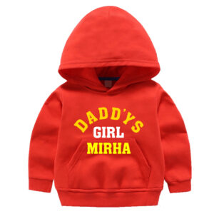 Custom Name Daddy’s Boy / Girl Pullover Hoodie