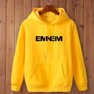 EMNEM Printed Kangaroo Hoodie