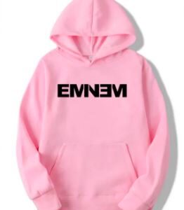EMNEM Printed Kangaroo Hoodie