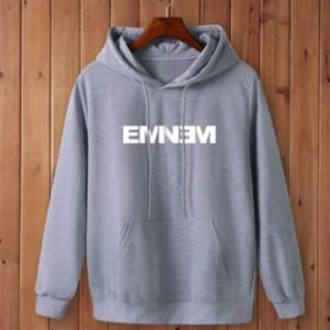 EMNEM Printed Kangaroo Hoodie