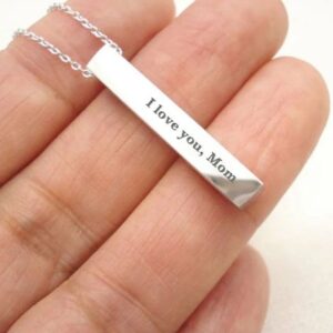 Customized Bar Necklace