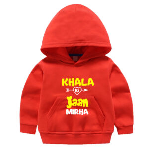 Custom Name khala ki Jan Pullover Hoodie