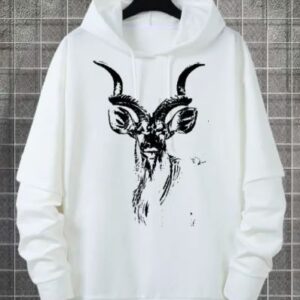 Markhor Printed Hoodie For Men
