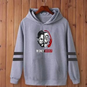 MONEY HEIST Double Strip Printed Hoodie