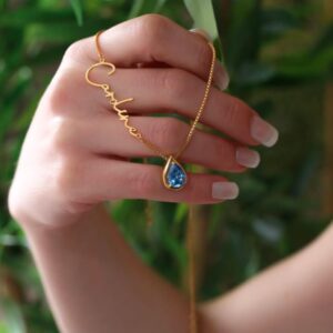 Signature Birthstone Necklace