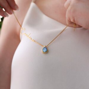 Signature Birthstone Necklace