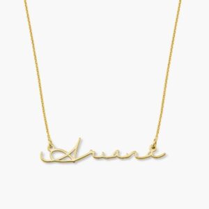 SIGNATURE NAME NECKLACE