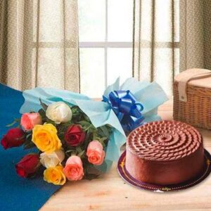 Cake and Bouquet (Karachi Only)