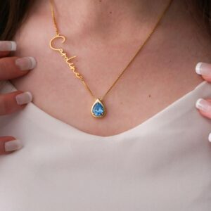 Signature Birthstone Necklace